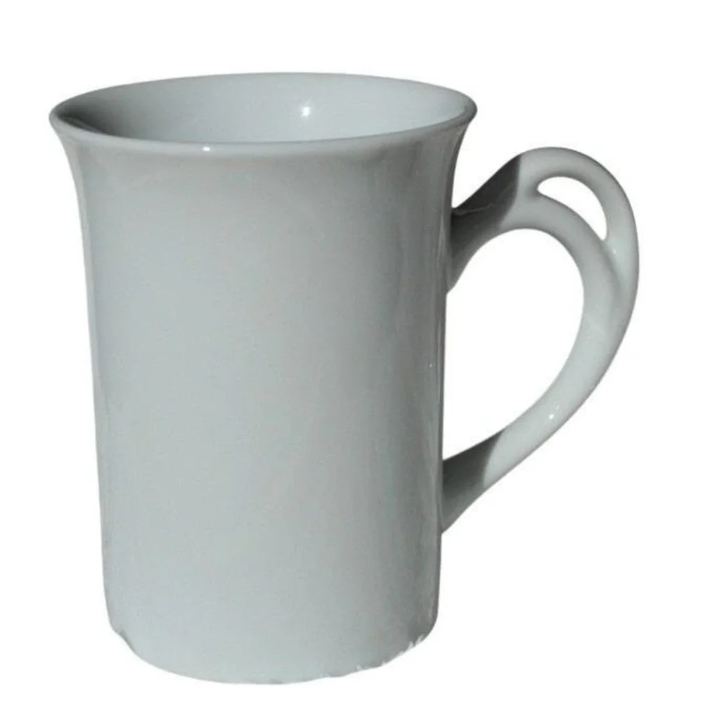 Pier 1 White Ceramic Mug Coffee Tea Cup